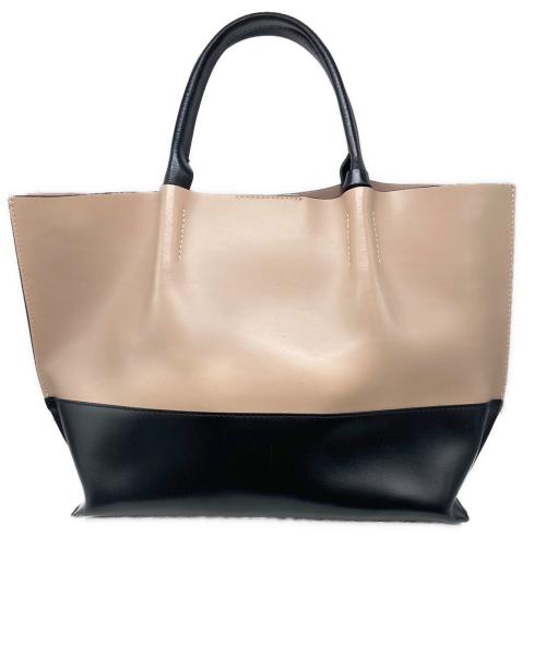 GIANNI CHIARINI（ジャンニ キアリーニ）GIANNI CHIARINI (ジャンニ キアリーニ) 2WAYショルダーバッグ ピンク×ブラックの古着・服飾アイテム