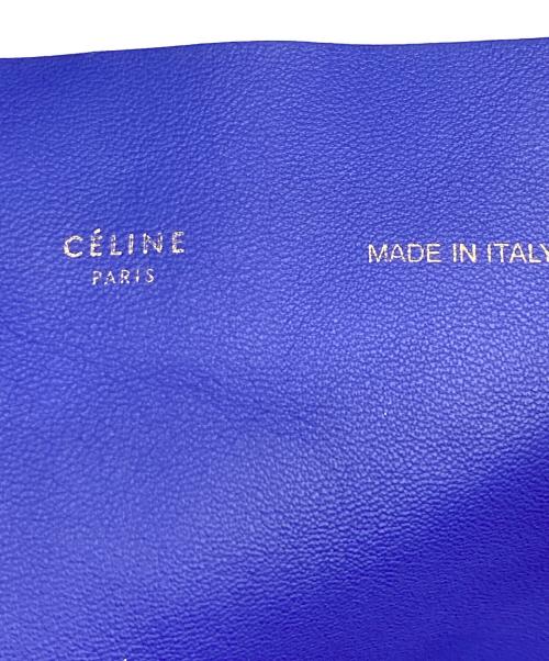 CELINE（セリーヌ）CELINE (セリーヌ) トートバッグ ブルーの古着・服飾アイテム
