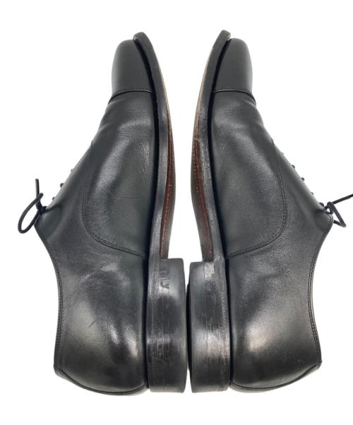 SCOTCH GRAIN（スコッチグレイン）SCOTCH GRAIN (スコッチグレイン) 内羽根ストレートチップシューズ ブラック サイズ:25の古着・服飾アイテム