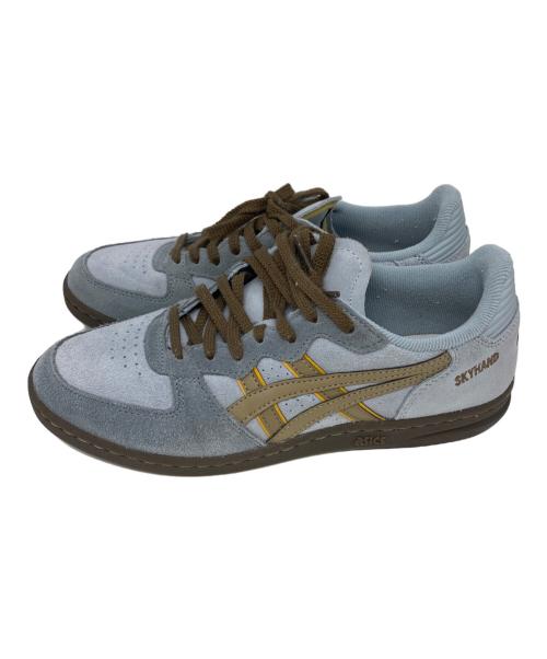 asics（アシックス）asics (アシックス) ローカットスニーカー ブルー サイズ:24.5の古着・服飾アイテム