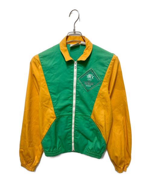 LEVI'S（リーバイス）LEVI'S (リーバイス) 1984オリンピックスタッフユニフォームジャケット オレンジ×グリーン サイズ:Sの古着・服飾アイテム