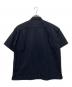 and wander (アンドワンダー) dry soft seersucker SS shirt/ドライソフトシアサッカーシャツ ブラック サイズ:Ｓ：10000円