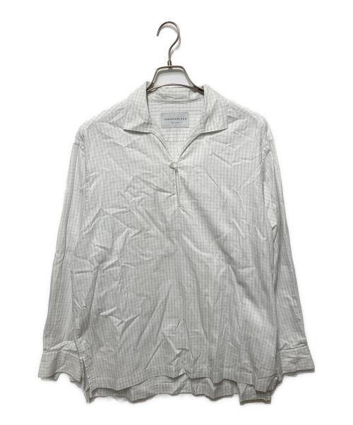 TOMORROW LAND（トゥモローランド）TOMORROW LAND (トゥモローランド) コットン プルオーバーシャツ ホワイト サイズ:Ｓの古着・服飾アイテム