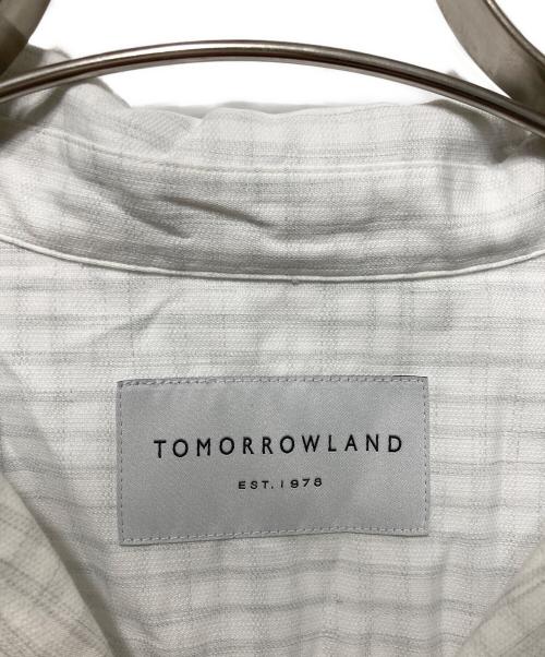 TOMORROW LAND（トゥモローランド）TOMORROW LAND (トゥモローランド) コットン プルオーバーシャツ ホワイト サイズ:Ｓの古着・服飾アイテム