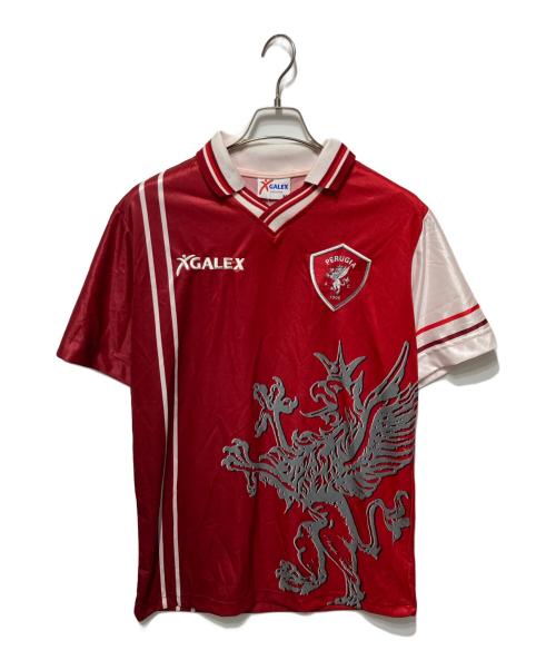 GALEX（ギャレックス）GALEX (ギャレックス) ペルージャゲームシャツ レッド サイズ:Mの古着・服飾アイテム