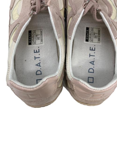 D.A.T.E.（デイト）D.A.T.E. (デイト) ローカットスニーカー ピンク サイズ:25.5の古着・服飾アイテム