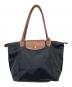 LONGCHAMP×Cloe Floirat（ロンシャン×クロエ フロアラ）の古着「ショルダーバッグ」｜ブラック