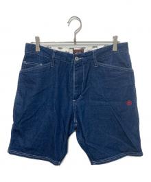 stussy×Dickies（ステューシー×ディッキーズ）の古着「ショートデニムパンツ」｜インディゴ