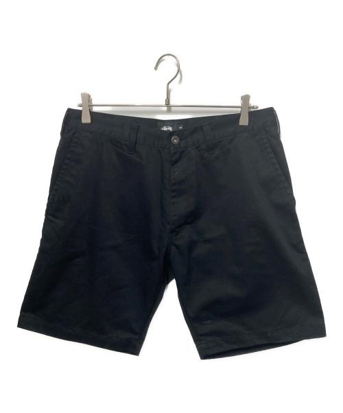stussy（ステューシー）stussy (ステューシー) ハーフパンツ ブラック サイズ:W32の古着・服飾アイテム