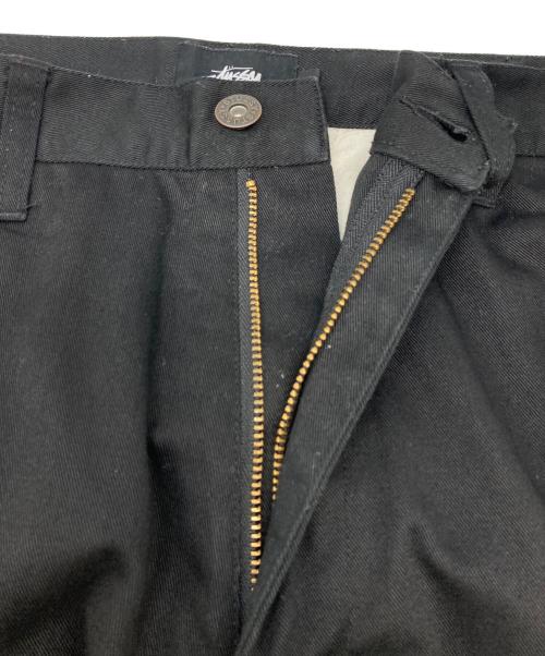 stussy（ステューシー）stussy (ステューシー) ハーフパンツ ブラック サイズ:W32の古着・服飾アイテム