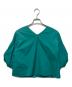 DRESSTERIOR (ドレステリア) 前後2WAYバルーンスリーブブラウス グリーン サイズ:38：5000円
