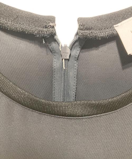 UNITED ARROWS（ユナイテッドアローズ）UNITED ARROWS (ユナイテッドアローズ) COMFY ショートスリーブ ワンピース ブラック サイズ:38の古着・服飾アイテム