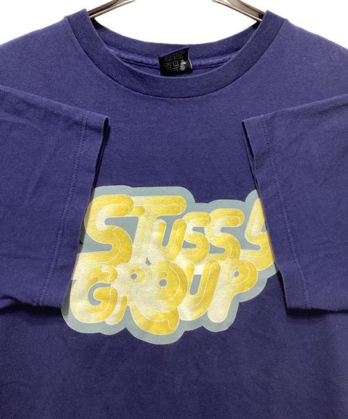 stussy（ステューシー）stussy (ステューシー) STUSSY GROUP Tシャツ ネイビー サイズ:Ｍの古着・服飾アイテム