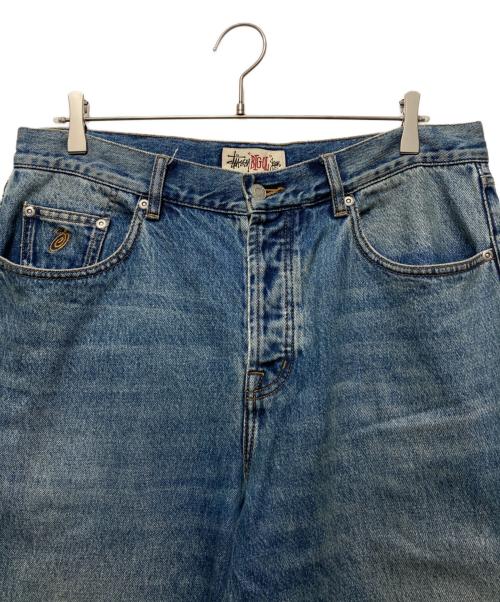 stussy（ステューシー）stussy (ステューシー) BIG OL' JEAN DENIM/デニムパンツ インディゴ サイズ:W32の古着・服飾アイテム