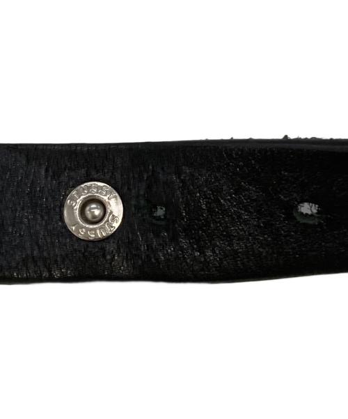 stussy（ステューシー）stussy (ステューシー) RIVET STUD BELT ブラックの古着・服飾アイテム