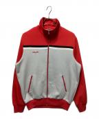 adidasアディダス）の古着「70`sトラックジャケット」｜レッド×グレー