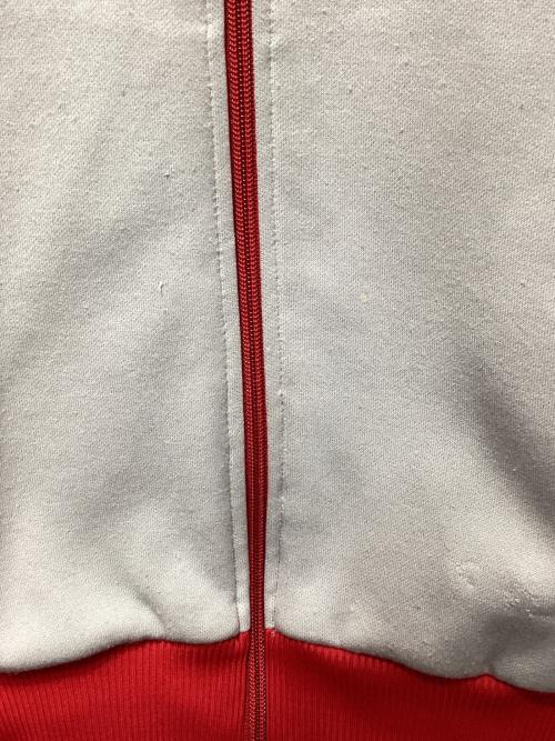 adidas（アディダス）adidas (アディダス) 70`sトラックジャケット レッド×グレーの古着・服飾アイテム
