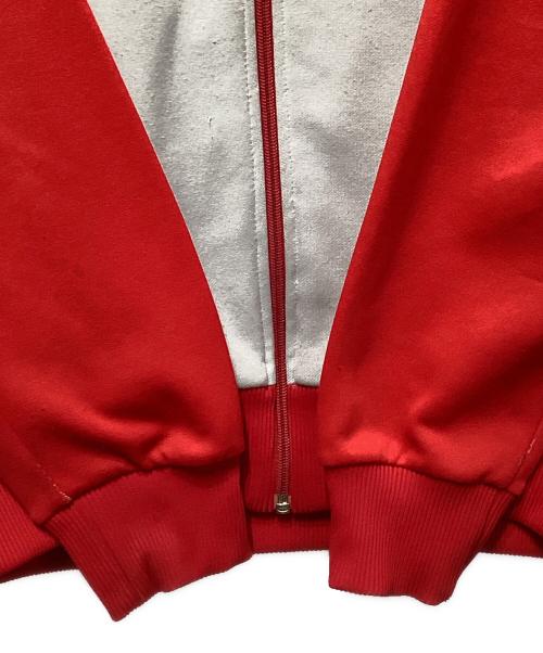 adidas（アディダス）adidas (アディダス) 70`sトラックジャケット レッド×グレーの古着・服飾アイテム