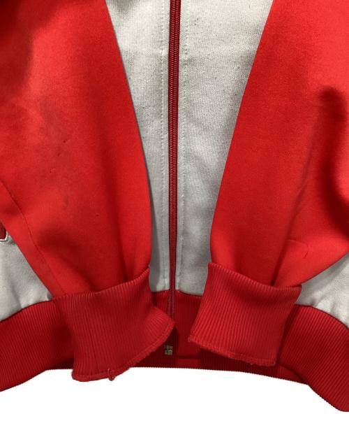 adidas（アディダス）adidas (アディダス) 70`sトラックジャケット レッド×グレーの古着・服飾アイテム