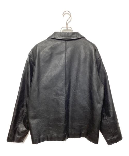 GAP（ギャップ）GAP (ギャップ) レザージャケット ブラック サイズ:Lの古着・服飾アイテム