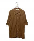 Sefrセファ）の古着「SHORT-SLEEVED SHIRTS/ショートスリーブシャツ」｜ブラウン