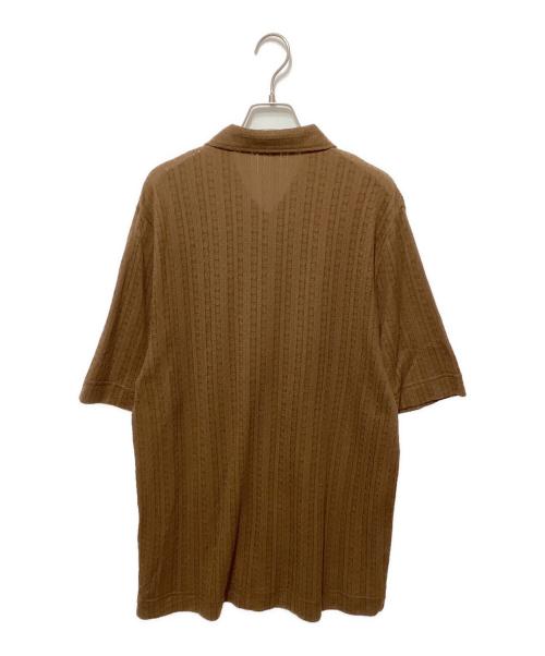 Sefr（セファ）Sefr (セファ) SHORT-SLEEVED SHIRTS/ショートスリーブシャツ ブラウン サイズ:Lの古着・服飾アイテム