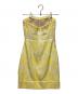 DIANE VON FURSTENBERG (ダイアンフォンファステンバーグ) ジャガードワンピース イエロー サイズ:不明：5000円