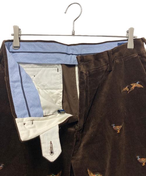POLO RALPH LAUREN（ポロ・ラルフローレン）POLO RALPH LAUREN (ポロ・ラルフローレン) コーデュロイパンツ ブラウン サイズ:W32の古着・服飾アイテム