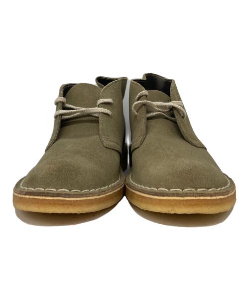 CLARKS（クラークス）CLARKS (クラークス) チャッカーブーツ カーキ サイズ:24の古着・服飾アイテム