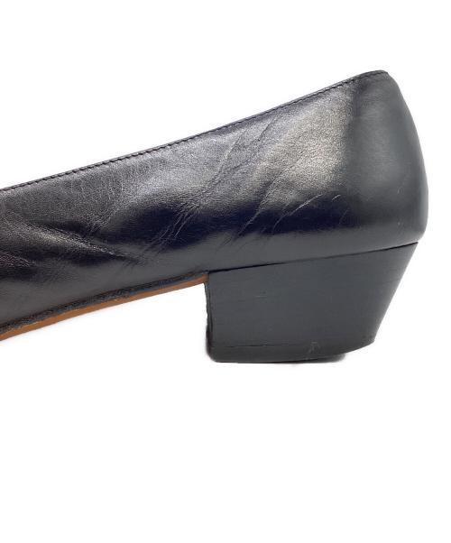 Salvatore Ferragamo（サルヴァトーレ フェラガモ）Salvatore Ferragamo (サルヴァトーレ フェラガモ) ヴァラリボンパンプス ブラック サイズ:7の古着・服飾アイテム
