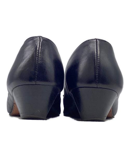 Salvatore Ferragamo（サルヴァトーレ フェラガモ）Salvatore Ferragamo (サルヴァトーレ フェラガモ) ヴァラリボンパンプス ブラック サイズ:7の古着・服飾アイテム