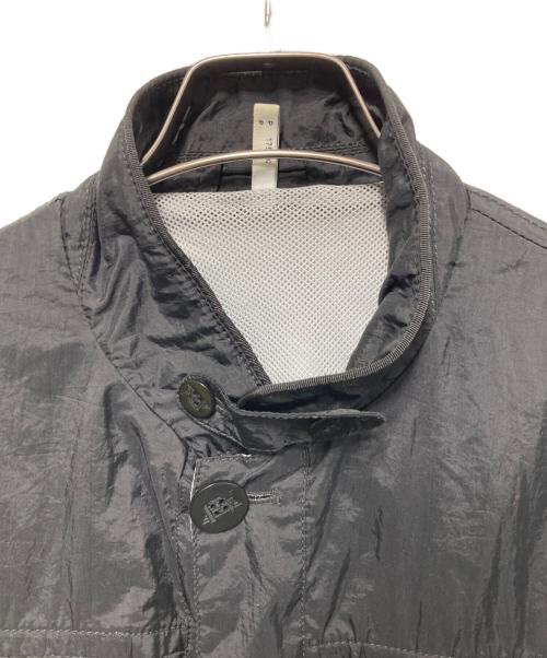 ARMANI JEANS（アルマーニジーンズ）ARMANI JEANS (アルマーニジーンズ) アームワッペンミリタリージャケット ブラック サイズ:48の古着・服飾アイテム