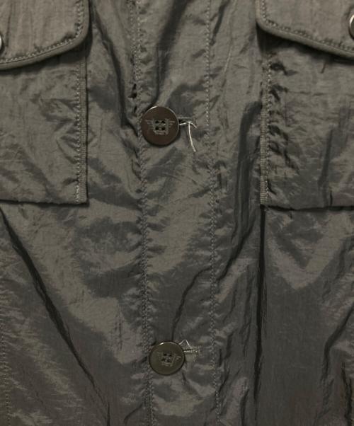 ARMANI JEANS（アルマーニジーンズ）ARMANI JEANS (アルマーニジーンズ) アームワッペンミリタリージャケット ブラック サイズ:48の古着・服飾アイテム