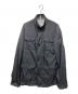 ARMANI JEANS（アルマーニジーンズ）の古着「アームワッペンミリタリージャケット」｜ブラック