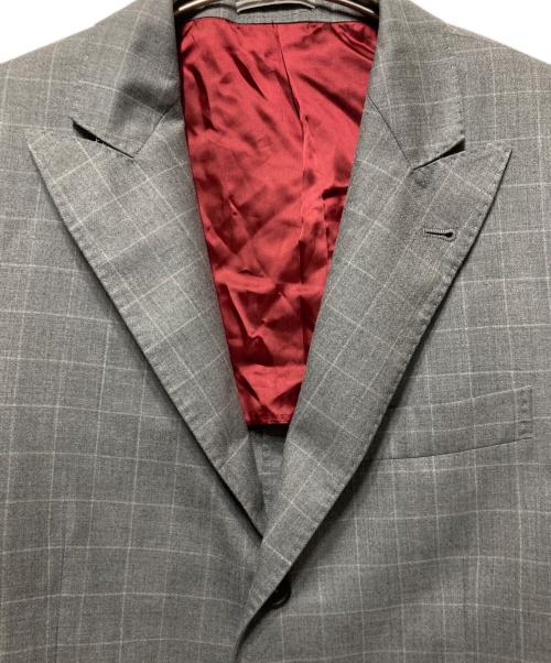 BRUNELLO CUCINELLI（ブルネロクチネリ）BRUNELLO CUCINELLI (ブルネロクチネリ) ウールセットアップスーツ グレー サイズ:46の古着・服飾アイテム