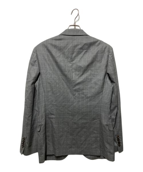 BRUNELLO CUCINELLI（ブルネロクチネリ）BRUNELLO CUCINELLI (ブルネロクチネリ) ウールセットアップスーツ グレー サイズ:46の古着・服飾アイテム