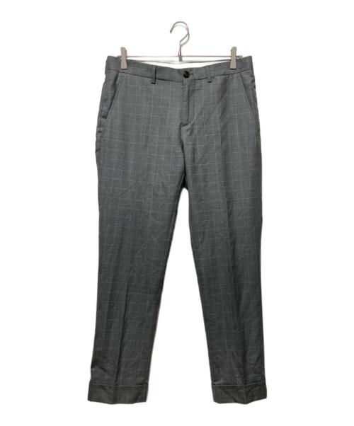 BRUNELLO CUCINELLI（ブルネロクチネリ）BRUNELLO CUCINELLI (ブルネロクチネリ) ウールセットアップスーツ グレー サイズ:46の古着・服飾アイテム