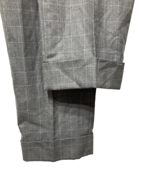 BRUNELLO CUCINELLI（ブルネロクチネリ）BRUNELLO CUCINELLI (ブルネロクチネリ) ウールセットアップスーツ グレー サイズ:46の古着・服飾アイテム