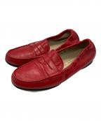 Salvatore Ferragamoサルヴァトーレ フェラガモ）の古着「ローファー」｜レッド