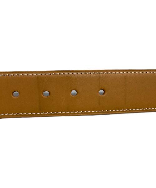 HERMES（エルメス）HERMES (エルメス) ケープコッドベルト 85 ブラウンの古着・服飾アイテム