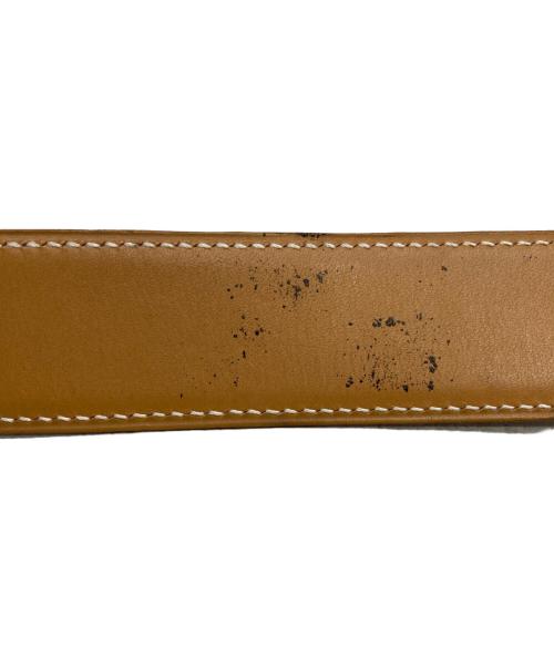 HERMES（エルメス）HERMES (エルメス) ケープコッドベルト 85 ブラウンの古着・服飾アイテム