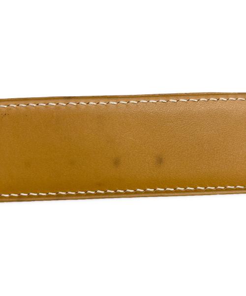 HERMES（エルメス）HERMES (エルメス) ケープコッドベルト 85 ブラウンの古着・服飾アイテム
