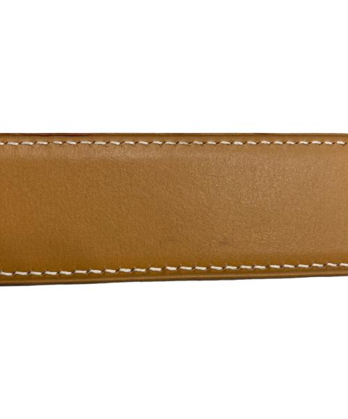 HERMES（エルメス）HERMES (エルメス) ケープコッドベルト 85 ブラウンの古着・服飾アイテム
