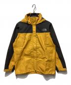 THE NORTH FACEザ ノース フェイス）の古着「マウンテンレインテックス」｜イエロー×グレー