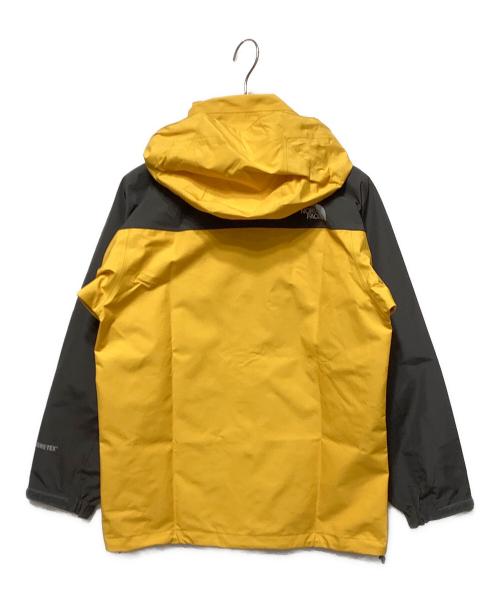 THE NORTH FACE（ザ ノース フェイス）THE NORTH FACE (ザ ノース フェイス) マウンテンレインテックス イエロー×グレー サイズ:Sの古着・服飾アイテム