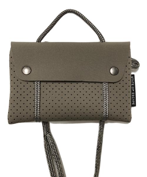 STATE OF ESCAPE（ステイトオブエスケープ）STATE OF ESCAPE (ステイトオブエスケープ) COMPASS BELT BAG/コンパスベルトバッグ カーキの古着・服飾アイテム