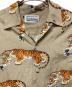 中古・古着 WACKO MARIA (ワコマリア) S/S HAWAIIAN SHIRT/ハワイアンシャツ ベージュ サイズ:Ｌ：18000円