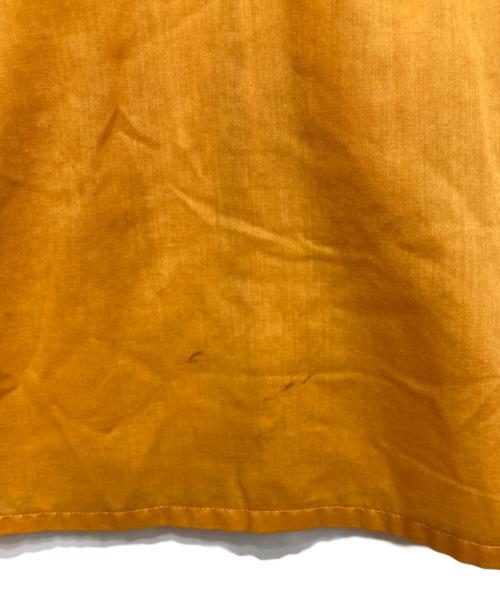 ARROW（アロー）ARROW (アロー) 60'Sオープンカラーシャツ オレンジ サイズ:Ｌの古着・服飾アイテム