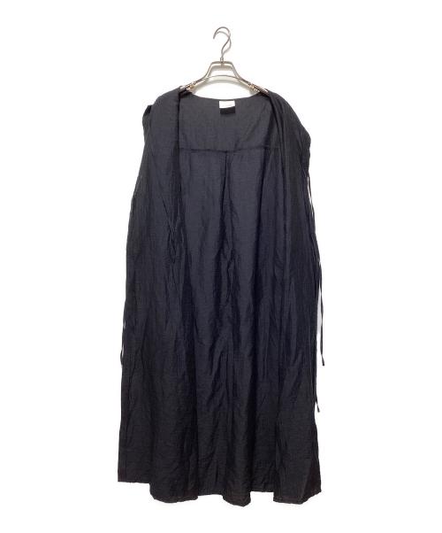 YUNI（ユニ）YUNI (ユニ) シャツワンピース ネイビー サイズ:FREEの古着・服飾アイテム