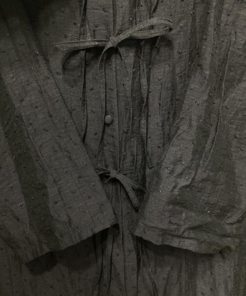 YUNI（ユニ）YUNI (ユニ) シャツワンピース ネイビー サイズ:FREEの古着・服飾アイテム